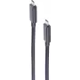USB laidas ShiverPeaks BS13-65015 USB4 Gen 3x2 0,5 m juodas