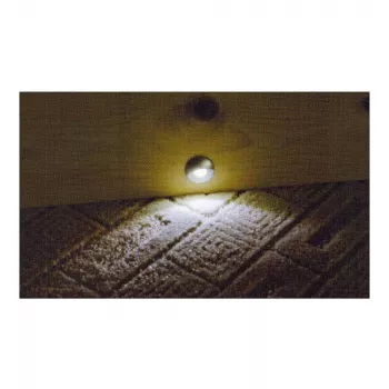 Synergy 21 S21-LED-L00024 Vidaus/lauko, tinkamas naudoti patalpose Įleidžiamasis apšvietimo taškinis šviestuvas 0,6 W Juoda - Sidabrinė Šviesos taškas