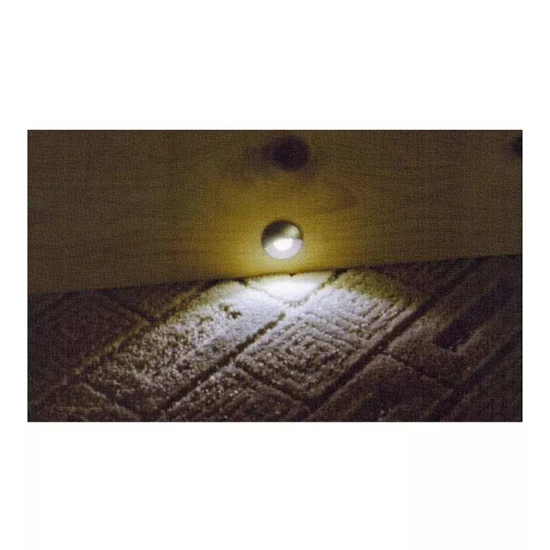 Synergy 21 S21-LED-L00024 Vidaus/lauko, tinkamas naudoti patalpose Įleidžiamasis apšvietimo taškinis šviestuvas 0,6 W Juoda - Sidabrinė Šviesos taškas