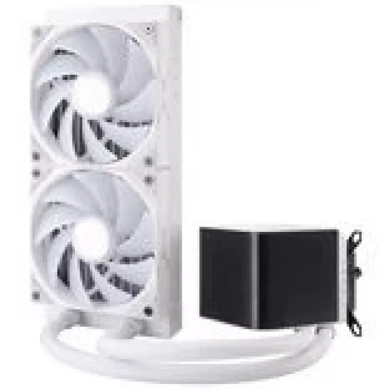 Jonsbo D32 STD PC korpusas + TRYX PANORAMA pilnas skysčiu aušinimas, ARGB - 240 mm, baltas