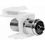 Logilink Keystone In-Line Coupler - RF-Invertieradapter - IEC-Connector (W) to F-Plug (W) - Balta - Keystone-Socket (NK0020)