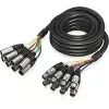 Behringer GMX-500 kabelis 8 x XLR F - 8 x XLR M 5 m