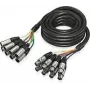 Behringer GMX-500 kabelis 8 x XLR F - 8 x XLR M 5 m
