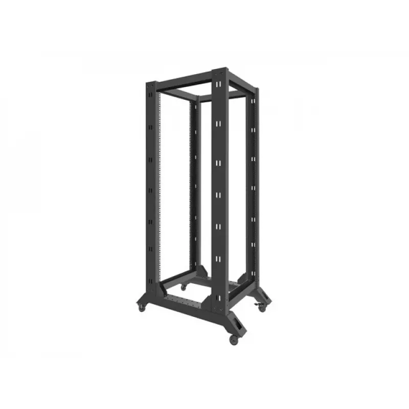 LANBERG STOVO STOVAS 32U 600X800 (JUODAS RAL9004)