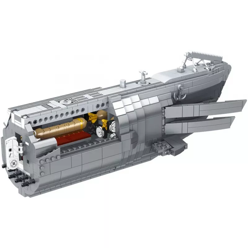 Žaislinis konstruktorius REVELL Revell U-Boat Das Boot Brick System modelio rinkinys MPN 00960