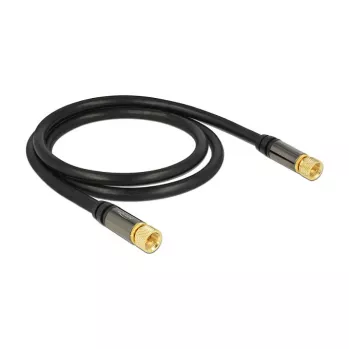 Koaksialinis kabelis RG-6/U 1 m DeLOCK 88918