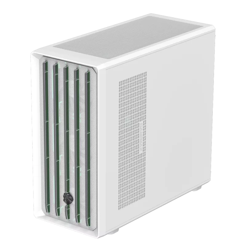 Gamemax korpusas | CLAW 460 WH | Baltas | Mid-Tower | Maitinimo blokas komplekte: Ne