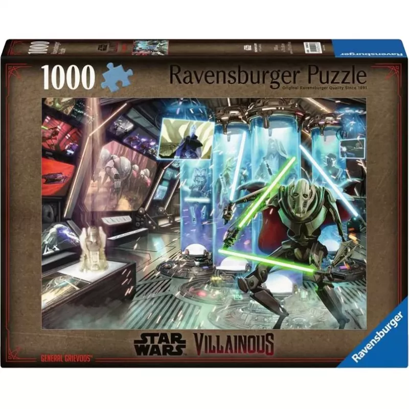 Dėlionė Star Wars Villainous: General Grievous (1000 dalių)