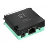 LevelOne Lygiagretaus spausdinimo serveris, juoda, žalia, Veikla, Ryšys, Maitinimas, Būsena, Taivanas, Ethernet LAN, IEEE 802.3, IEEE 802.3u, 10,100 Mbit/s