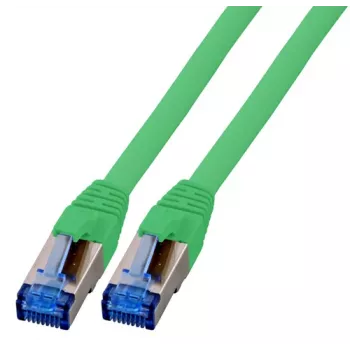 “EFB-Elektronik” RJ45 komutacinis kabelis Cat.6A S/FTP TPECat.7 neapdorotas laidas superflex žalias 0,25 m Gamintojas: EFB Elektronik (K5525FGN.0,25)