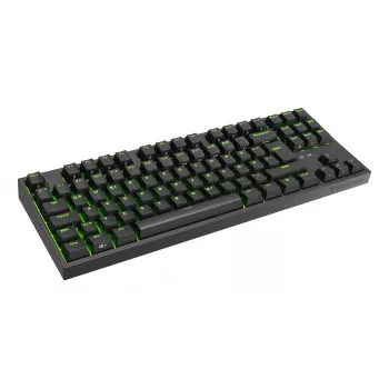 GENESIS Thor 404 TKL klaviatūra, skirta žaidimams, USB, QWERTZ, vokiška, juoda