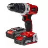 Einhell TE-CD 18/2 18750 aps./min. begielis griebtuvas 1,45 kg, juoda, raudona