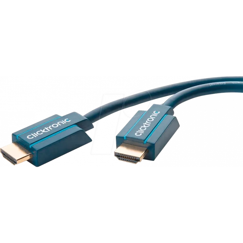 Clicktronic HDMI laidas su Ethernet. 8K@60Hz. M/M. 1,0 m (40988)