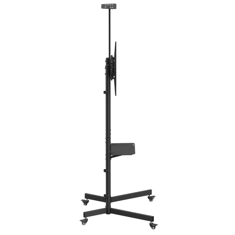 Maclean televizoriaus stovas / vežimėlis, lentyna kamerai, ant ratukų, 37-70, maks. apkrova 45kg/5kg lentyna, maks. VESA 600x400, MC-113 B