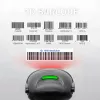 Qoltec 1D lazerinis brūkšninių kodų skaitytuvas | USB | Juodas