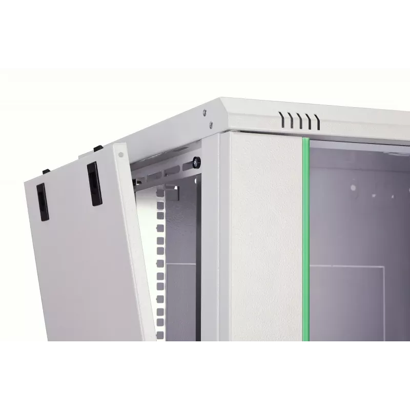 Sieninis montuojamas stovas DIGITUS Dynamic-N 12U, 19 colių, 600x450 mm (PxG), IP20, raktinis užraktas, nesumontuotas