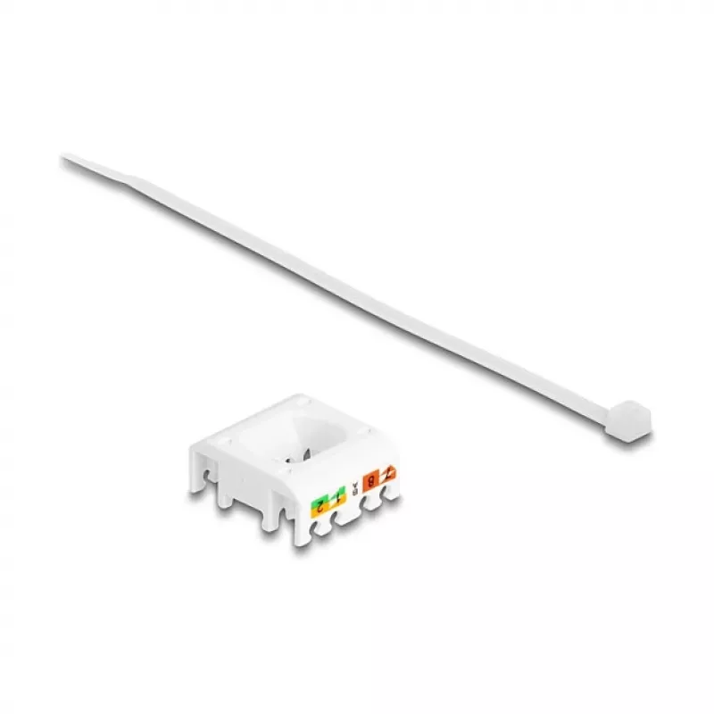DeLOCK Keystone modulis RJ45 lizdas į LSA Cat.6A plonas be įrankių