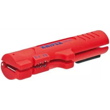 Knipex 16 64 125 SB kabelių nuėmiklis raudonas