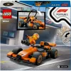LEGO City F1 Racer McLaren lenktyninis automobilis 60442 — konstravimo rinkinys, 86 detalės, 1 minifigūrėlė, amžius 6+