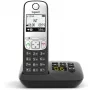 Gigaset A690A - Analoginis/DECT telefonas - Belaidė rankinė - Garsiakalbio sistema - 100 įrašų - Juoda (S30852-H2830-B101)