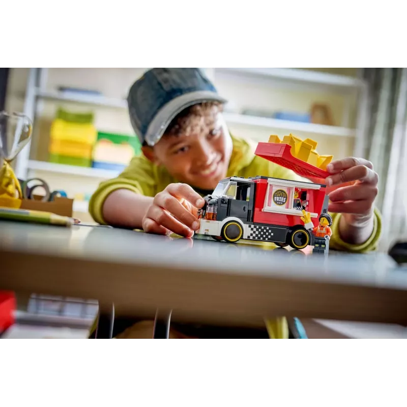 LEGO CITY 60488 Fri bulvyčių maisto sunkvežimis