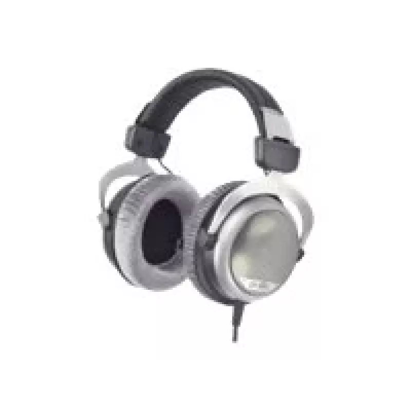 Ausinės Beyerdynamic DT 880 laidinės pusiau atviros stereofoninės antausinės juodos sidabrinės