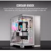 Corsair CC-9011285-WW kompiuterio korpusas Midi Tower Pilka, Balta
