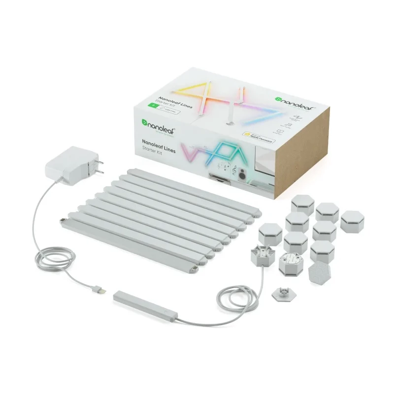 Nuotaikos apšvietimas Nanoleaf NL59-K-0002LW-9PK-EU