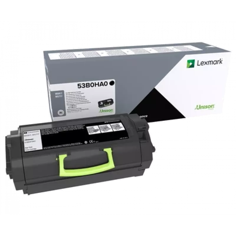 Lexmark 53B0HA0 spausdintuvo eksploatacinė medžiaga, juoda
