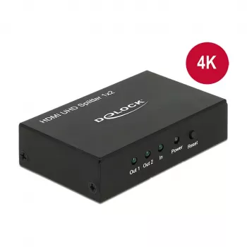 Vaizdo skirstytuvas DeLOCK 18682 HDMI 2x HDMI