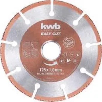 Karbido pjovimo diskas KWB EASY CUT Universal 12.5 cm