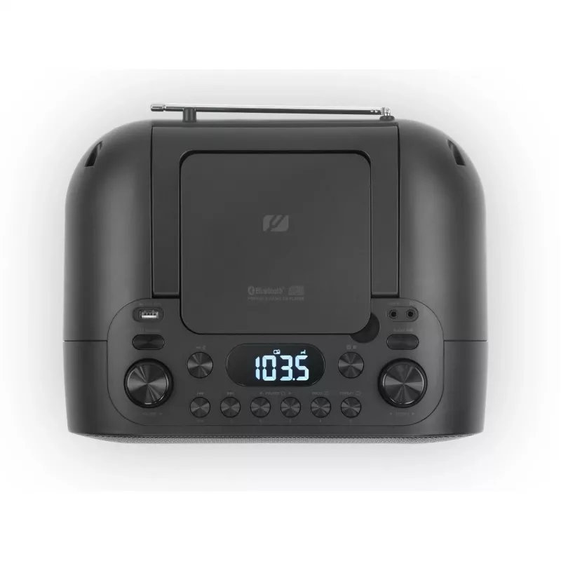 Muse | Nešiojamasis radijas su Bluetooth ir USB prievadu | M-35 BT | AUX įvestis | Juoda