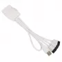 USB šakotuvas Lian Li PW-U2TPAW Type A kištukas 1 į 3 IDC 9 kontaktų