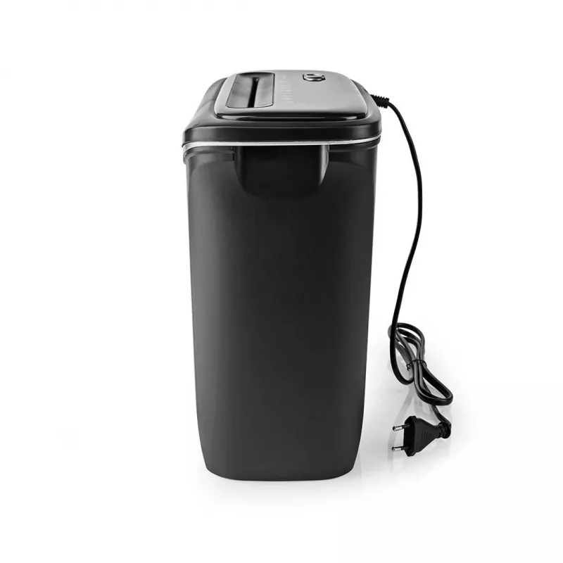 Nedis PASH120BKA4 popieriaus smulkintuvas, juostinis smulkinimas, 22 cm, juodas