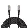 USB-C į USB-C kabelis GEMBIRD CCBP-USB4-CMCM240 1,5 m, USB4 Gen 3x2, 40 Gbit/s, 240 W, juodas