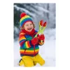 Sniego gniūžčių formavimo semtuvėlis Jamara Snow Play 2in1 — širdelės ir žvaigždės formos, nuo 3 metų, įvairiaspalvis