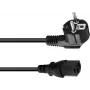 Maitinimo kabelis Omnitronic 3023520L, IEC C13 į tinklą, 3 x 0,75 mm², 0,6 m, juodas