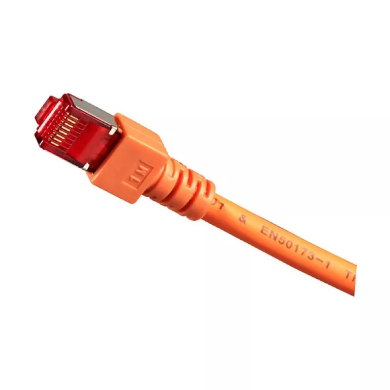 EFB-Elektronik RJ45 komutacinis kabelis Cat.6 S/FTP LSZH oranžinis 0,25 m Gamintojas: EFB Elektronik (K5516.0,25)