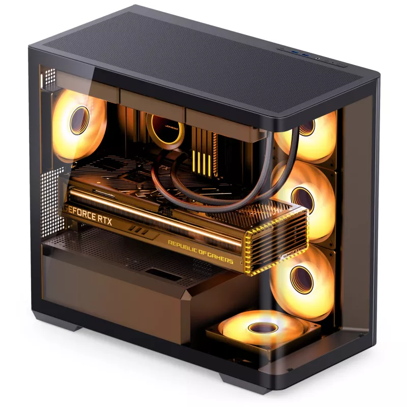 Kompiuterio korpusas Jonsbo D300 ATX Juoda