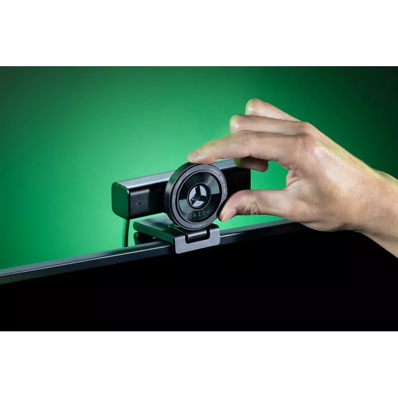 Razer | Webcam | Kiyo V2 | MJPEG iki 4K 30 FPS, 1080p 60 FPS, YUY2 iki 4K 15 FPS, 1080p 60 FPS, NV12 iki 4K 20 FPS, 1080p 60 FPS