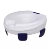 Tualeto sėdynės prailginimas HERDEGEN Sahag 580540 mėlynas baltas apvalus 410×420×110 mm polipropilenas, maks. apkrova 185 kg
