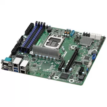 ASRock EC266D4U pagrindinė plokštė Intel C266 LGA 1700 micro ATX