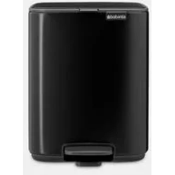 Brabantia pedal bin Bo 7 L matte Juoda (237867)