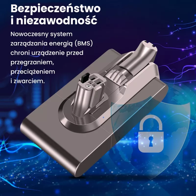 Baterija dulkių siurbliui Dyson V11 25,2 V