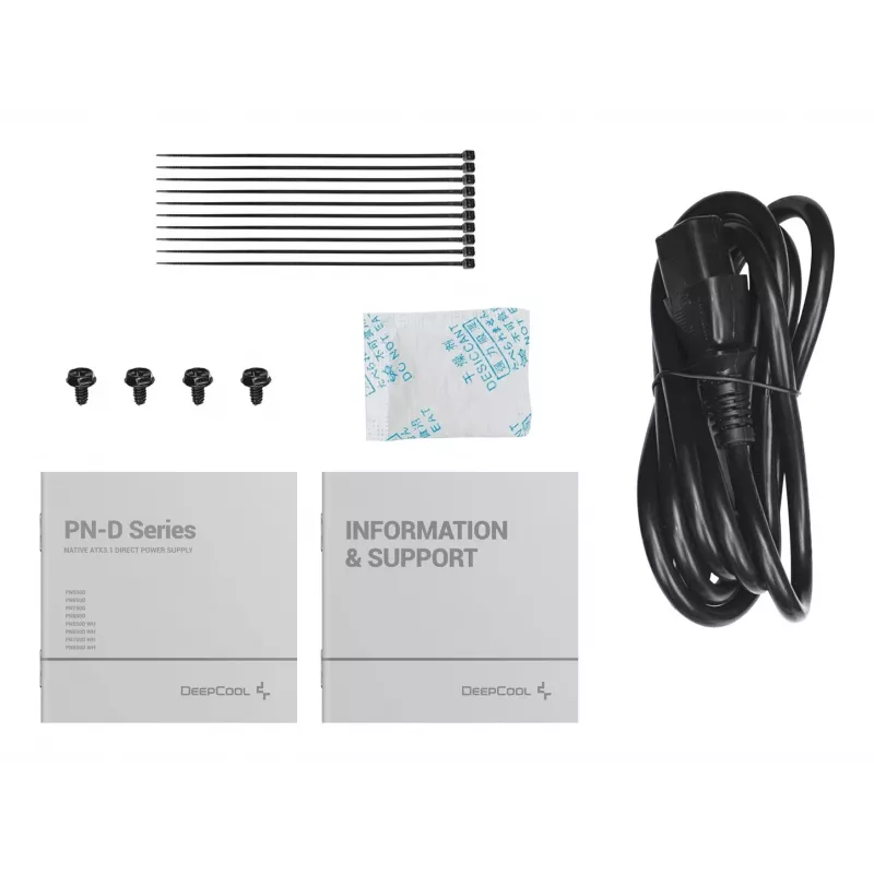 DeepCool PN750D maitinimo blokas 750 W 20+4 kontaktų ATX ATX juodas