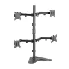 LCD laikiklis SBOX LCD-F048-2 17–32 colių ekranams, palaiko 4×9 kg, VESA 100×100