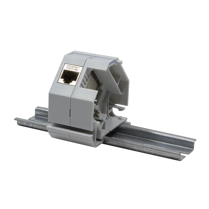Logilink | DIN bėgio adapteris 1x RJ45 „Keystone“ moduliui | MP0053