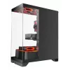 TACENS Mars Gaming MCPRISMA Midi Tower kompiuterio korpusas, juodas, grūdintas stiklas, palaiko ATX/Micro-ATX/Mini-ITX, 2x3,5 colių + 2x2,5 colių lizdai