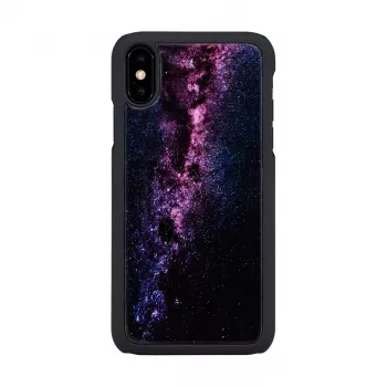 Išmaniojo telefono dėklas iKins, skirtas „iPhone XS“ / „iPhone XS Max“ — Paukščių Tako juoda