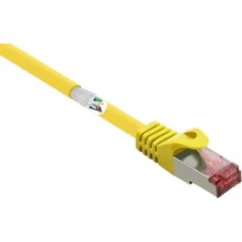 Renkforce RF-5276304 eterneto komutacinis kabelis geltonas